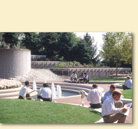 photographs of public projects designed by Tom Hunter