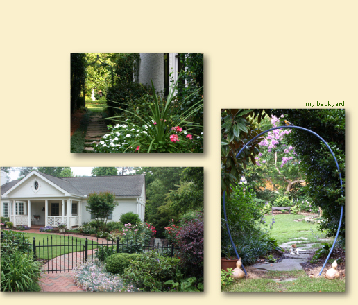 photographs of Private landscape plans designed by Tom Hunter