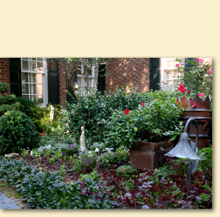 photographs of Private landscape plans designed by Tom Hunter